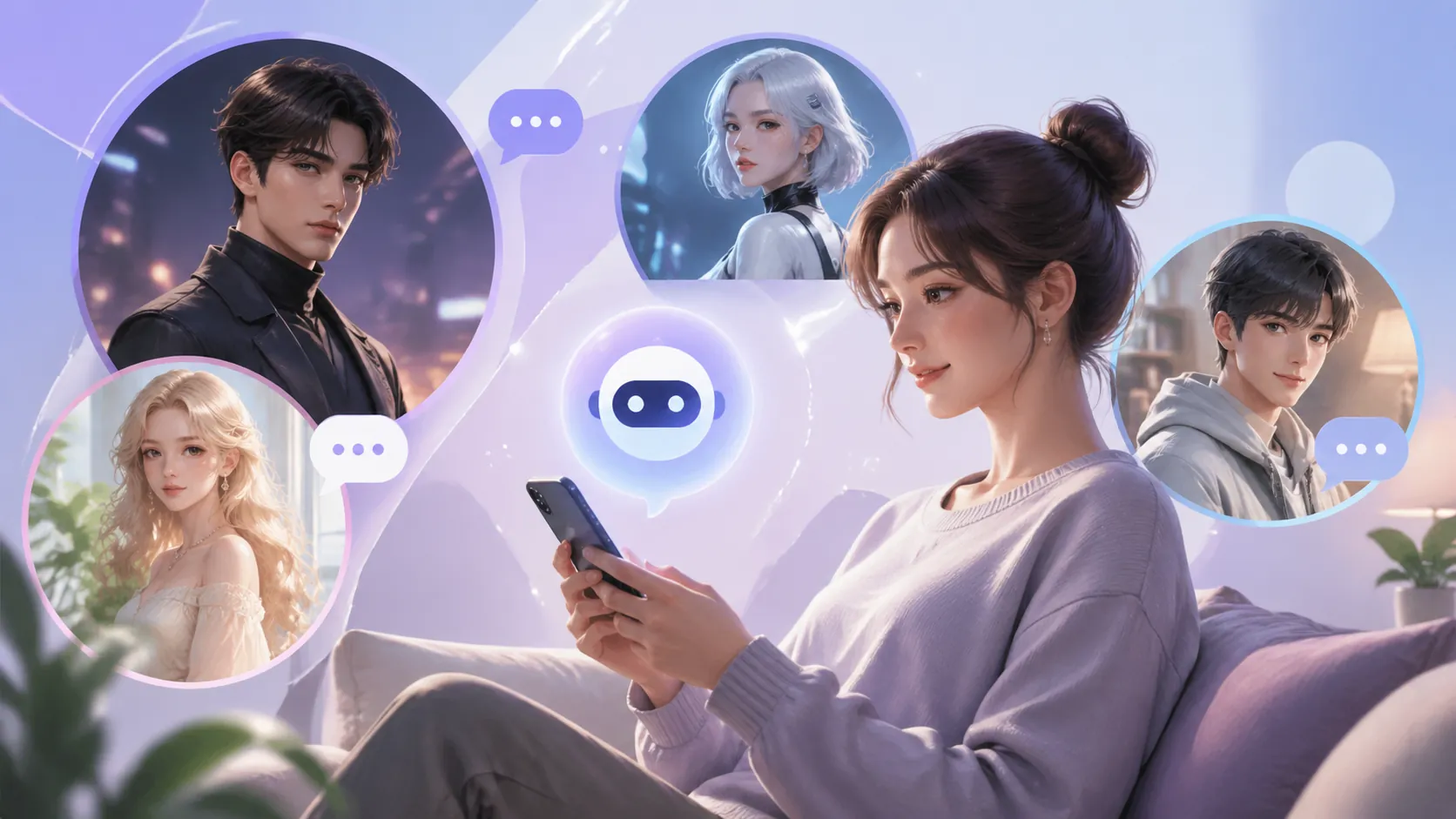 AI Character Chat for Custom Virtual Companions